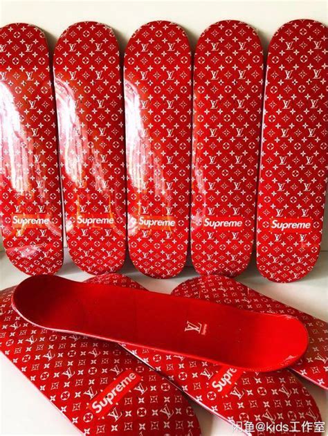 supreme lv skateboard replica|supreme x Louis Vuitton collection.